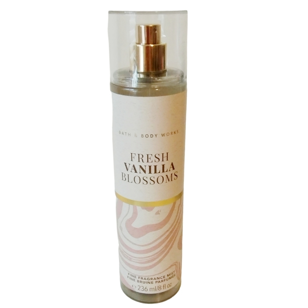 Bath and Body Works FRESH‎ VANILLA BLOSSOMS body Mist "Rare"